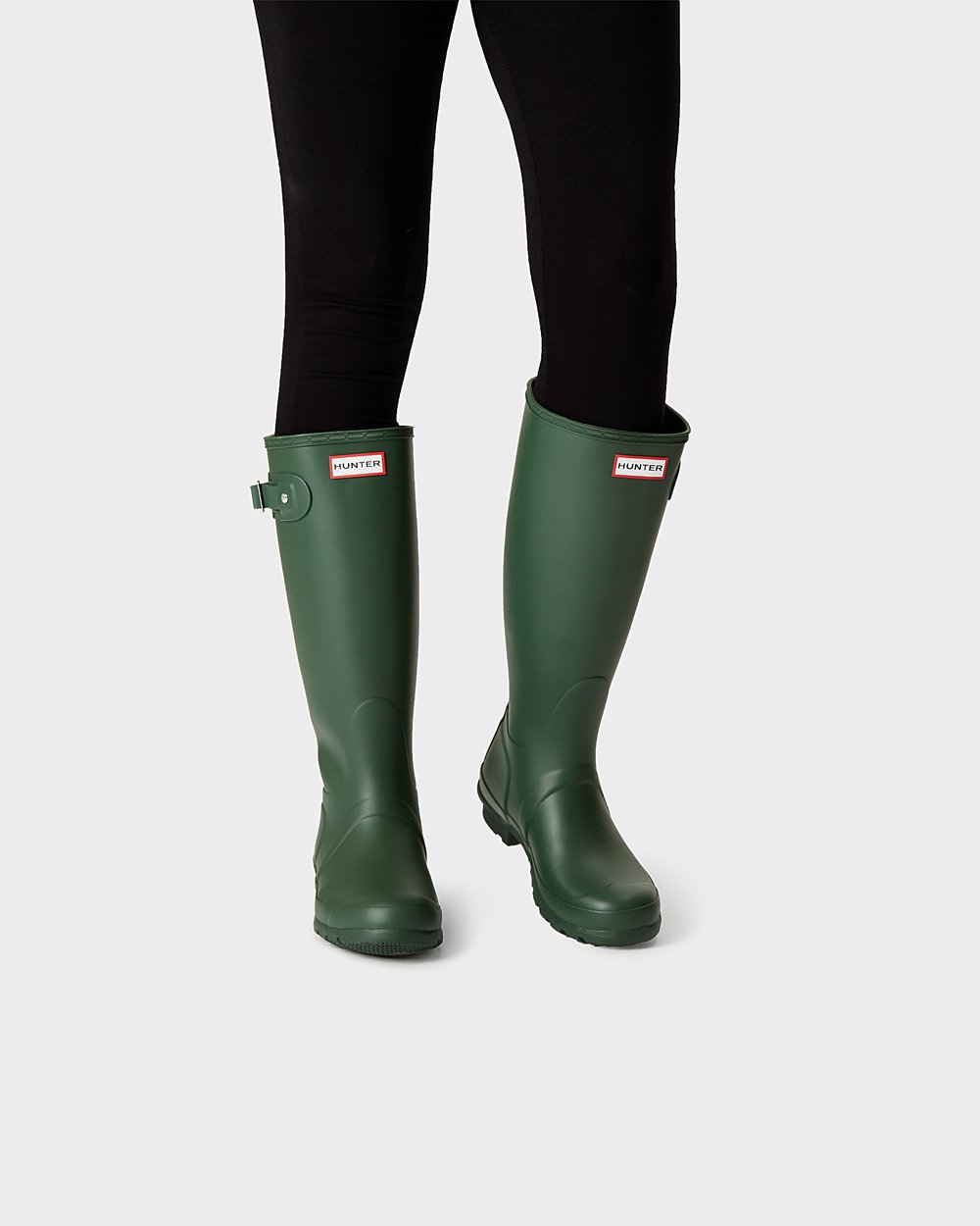 Galochas Altas Hunter Feminina Verdes - Original - 08OBTHXYW